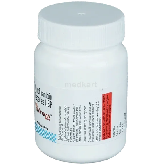 niftran 100mg capsule 10's